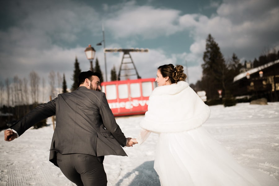 Un mariage en Haute Savoie à Megève